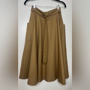 Tan A-Line Women's Skirt

Brand new condition 

Make me an offer